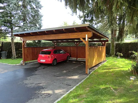 Holzcarport – ausgeführtes Referenzprojekt 2