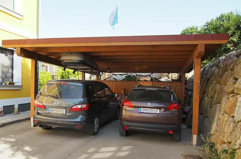 Holzcarport – ausgeführtes Referenzprojekt 10