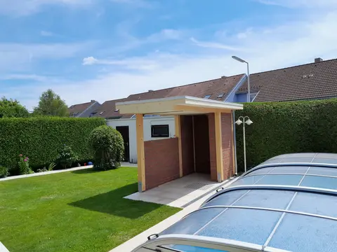 Poolhaus aus Holz – ausgeführtes Referenzprojekt 4